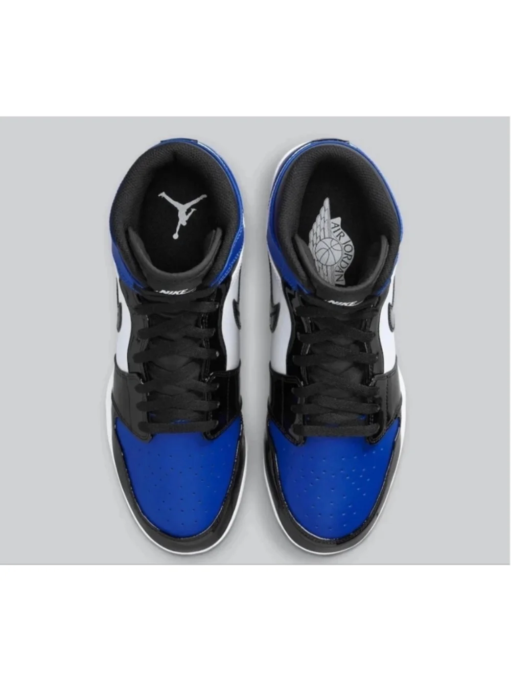 Nike Air Jordan 1 Mid TD Game Royal Blue Black FJ6805-401 Football size 12